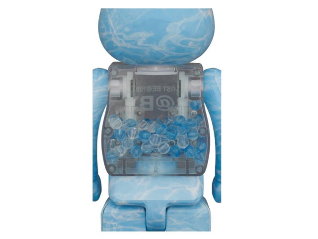 Medicom Toy BE@RBRICK My First Bearbrick Baby Water Crest Ver. 400% + 100% - view 2