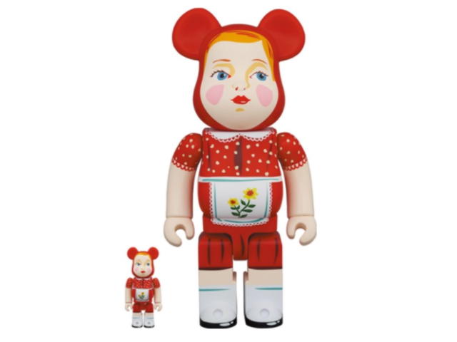Medicom Toy BE@RBRICK Nathalie Lete Chaperon rouge 400% + 100% - view 1