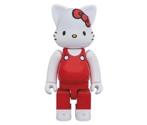 Buy BE@RBRICK Nyabrick Hello Kitty (Red Overalls Ver.) 400% at Sasom – Authentic and Ready to Ship