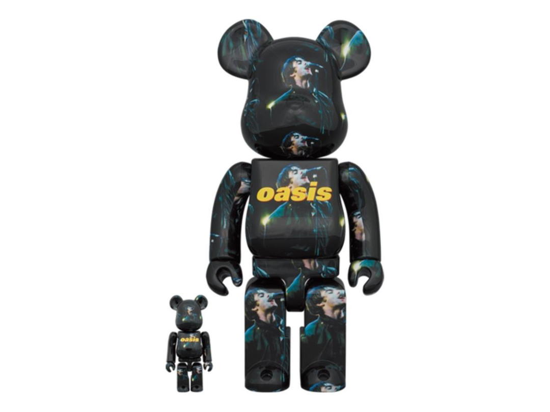 Medicom Toy BE@RBRICK Oasis Knebworth 1996 (Liam Gallagher) 400% + 100%