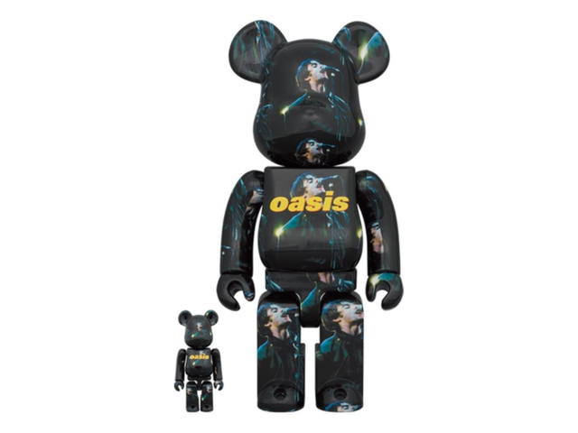 Medicom Toy BE@RBRICK Oasis Knebworth 1996 (Liam Gallagher) 400% + 100% - view 1