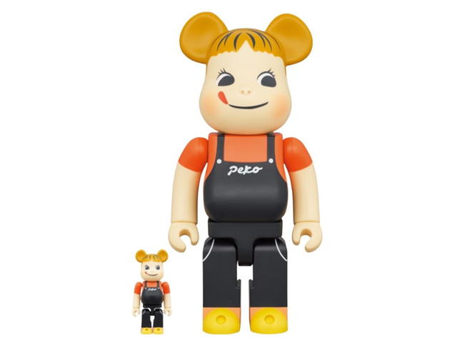 Medicom Toy BE@RBRICK Peko-chan Coffee Milky 400% + 100% - view 1