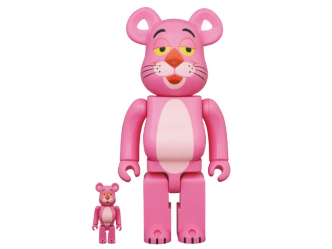 Medicom Toy BE@RBRICK PINK PANTHER 400％ + 100％