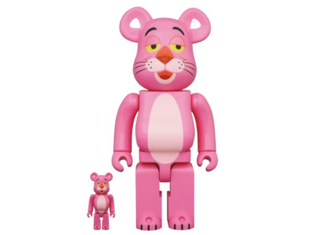 Medicom Toy BE@RBRICK PINK PANTHER 400％ + 100％ - view 1