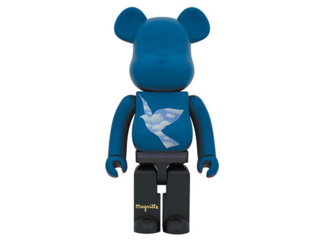 Medicom Toy BE@RBRICK Rene Magritte "L'oiseau de ciel 1965/La belle societe 1965" 1000% - view 1