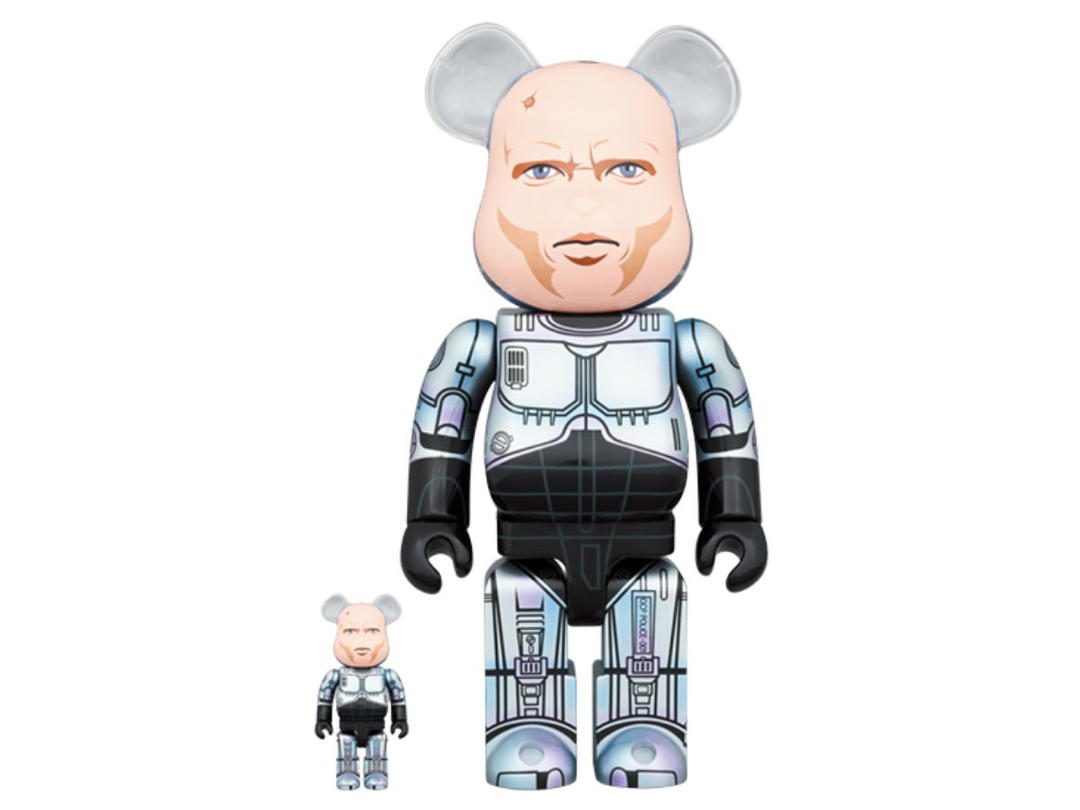 Medicom Toy BE@RBRICK Robocop 2 Murphy Head Ver. 400% + 100%
