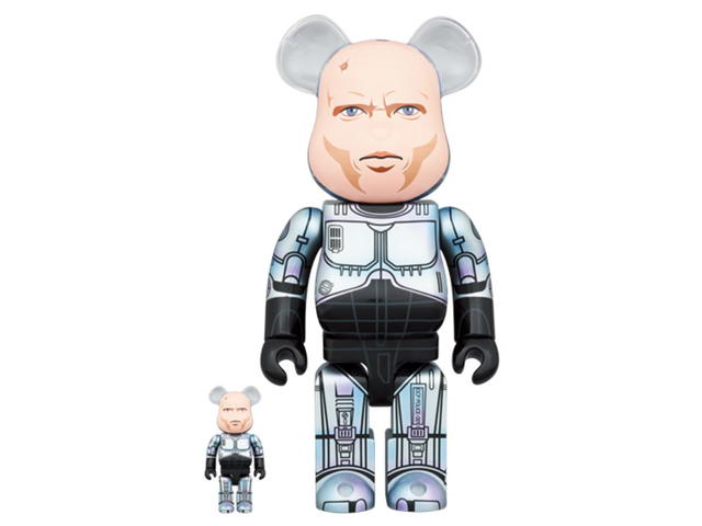 Medicom Toy BE@RBRICK Robocop 2 Murphy Head Ver. 400% + 100% - view 1