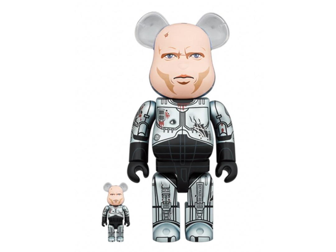 Medicom Toy BE@RBRICK Robocop Murphy Head Ver. 400% + 100%