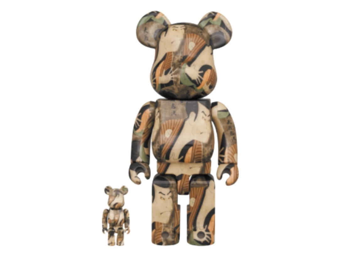 Medicom Toy BE@RBRICK Sharaku Toshusai "Third generation Otani Oniji no Guy Edobei" 400% + 100%