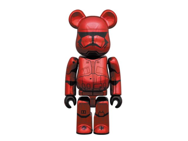 Medicom Toy BE@RBRICK Sith Trooper (TM) Chrome Ver. 400% + 100% - view 2