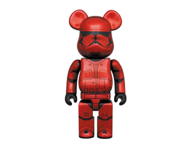 Medicom Toy BE@RBRICK Sith Trooper (TM) Chrome Ver. 400% + 100% - view 3