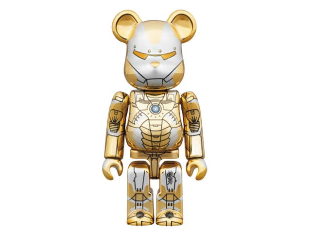 Medicom Toy BE@RBRICK Sorayama Iron Man Reverse 400% + 100% - view 2
