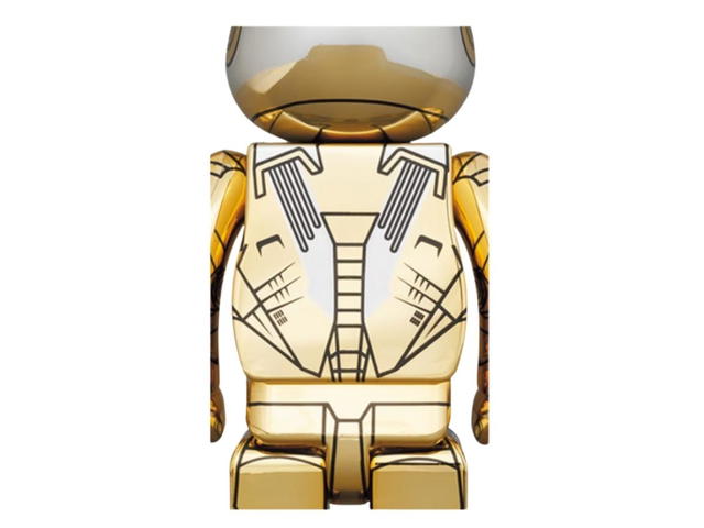 Medicom Toy BE@RBRICK Sorayama Iron Man Reverse 400% + 100% - view 3