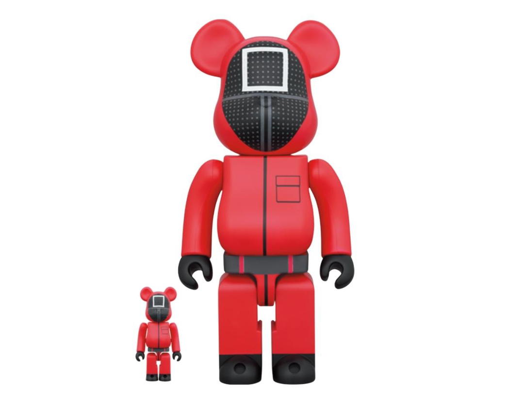 Medicom Toy BE@RBRICK Squid Game Guard □ 400% + 100%