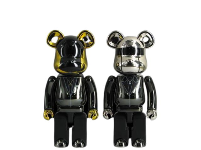 Medicom Toy BE@RBRICK Superalloy Daft Punk (Random Access Memories Ver.) Set of 2 200% - view 1