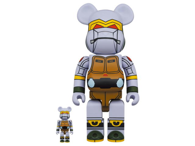 Medicom Toy BE@RBRICK Teenage Mutant Ninja Turtles Chrome Ver. & Metalhead & Krang Robot 100％ & 400％ (Set Of 6) - view 6