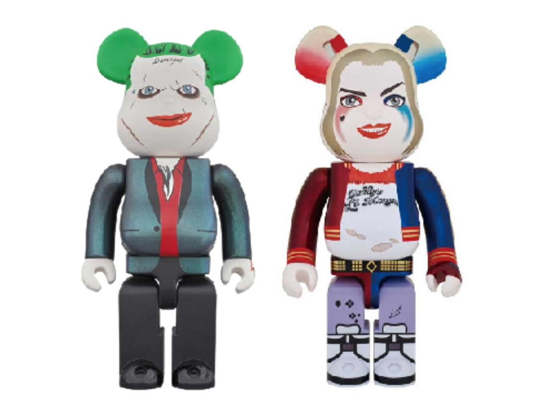 Medicom Toy BE@RBRICK The Joker & Harley Quinn (Suicide Squad) 1000%