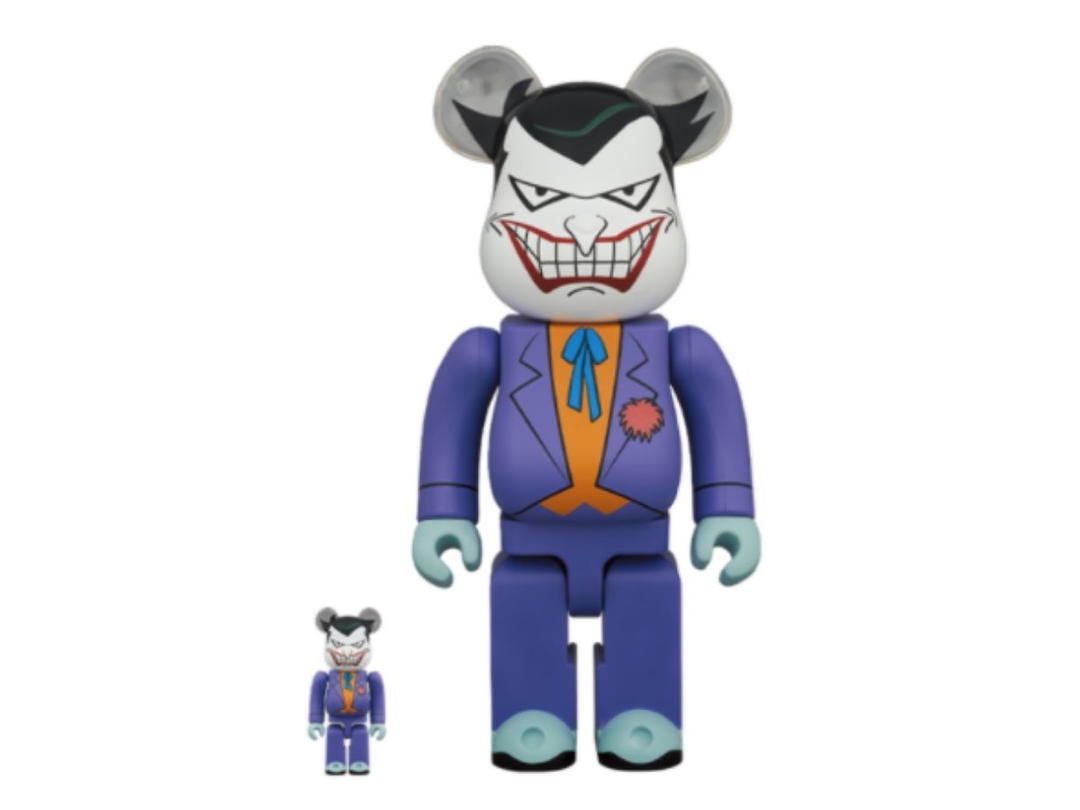 Medicom Toy BE@RBRICK THE JOKER (BATMAN The Animated Series Ver.) 400+100％