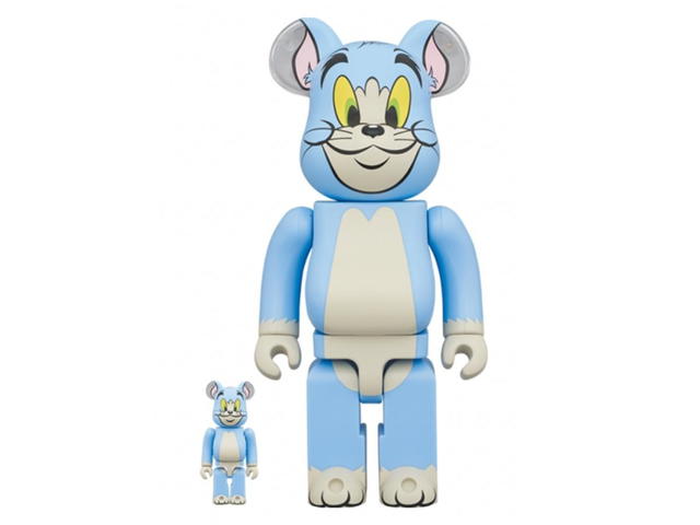 Medicom Toy BE@RBRICK Tom (Classic Color)(Tom and Jerry) 400% + 100% - view 1