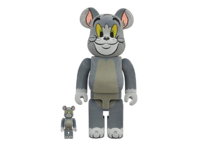 Medicom Toy BE@RBRICK Tom and Jerry Flocky Ver. Set 400% + 100% - view 3