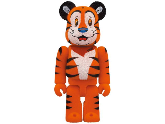 Medicom Toy BE@RBRICK Tony The Tiger Flocky Set 400% + 100% - view 2