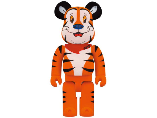 Medicom Toy BE@RBRICK Tony The Tiger Flocky Set 400% + 100% - view 3