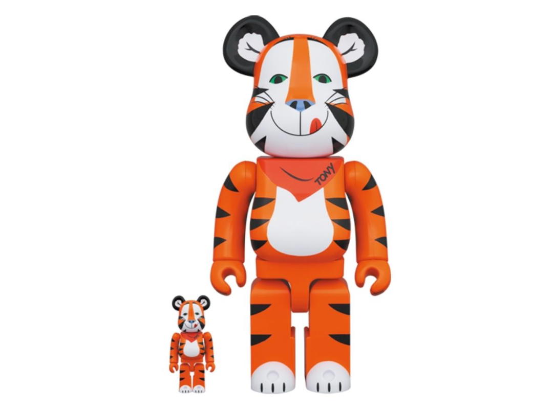 Medicom Toy BE@RBRICK TONY THE TIGER VINTAGE Ver. 400％ + 100%