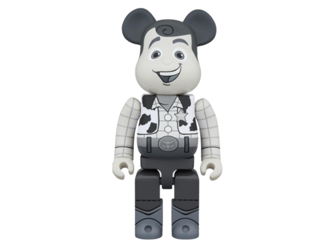 Medicom Toy BE@RBRICK Toy Story Woody B&W Version 1000％