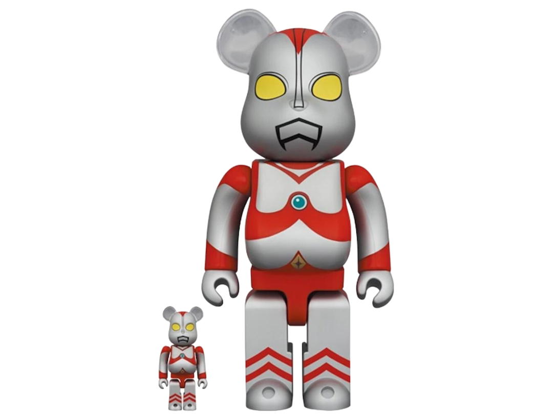 Medicom Toy BE@RBRICK Ultraman 80 400% + 100%