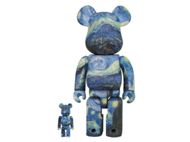 Medicom Toy BE@RBRICK Vincent Van Gogh The Starry Night 400% + 100% - view 1