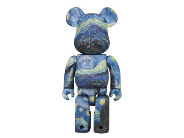 Medicom Toy BE@RBRICK Vincent Van Gogh The Starry Night 400% + 100% - view 2