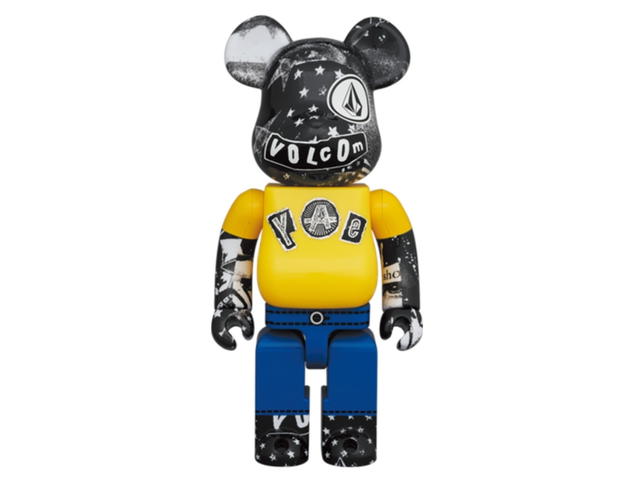 Medicom Toy BE@RBRICK Volcom 30TH Anniversary 400% + 100% - view 3