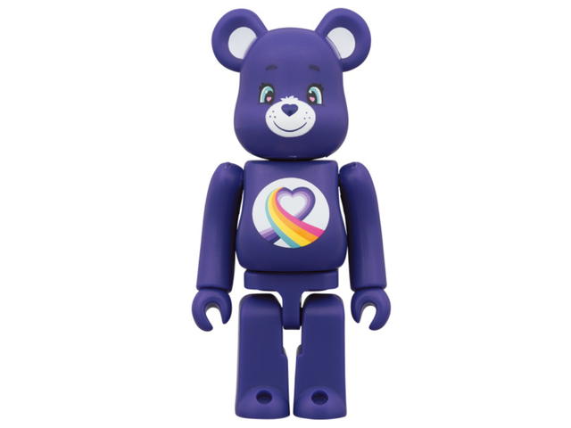 Medicom Toy BE@RBRICK X Care Bears Rainbow Heart Bear (TM) 100％ & 400％ - view 2