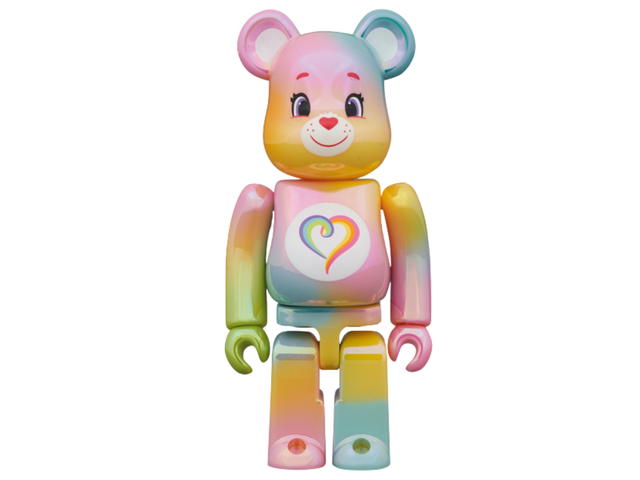 Medicom Toy BE@RBRICK x Care Bears Togetherness Bear (TM) 100％ & 400％ - view 2