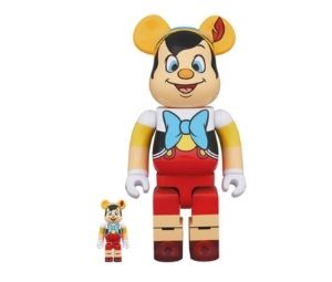 Buy BE@RBRICK x Disney Pinocchio 400% + 100% at Sasom – Authentic and Ready to Ship
