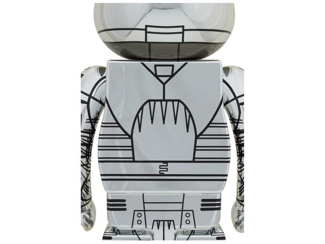 Medicom Toy BE@RBRICK x Hajime Sorayama Shadow Moon (2G Exclusive) 1000% - view 2