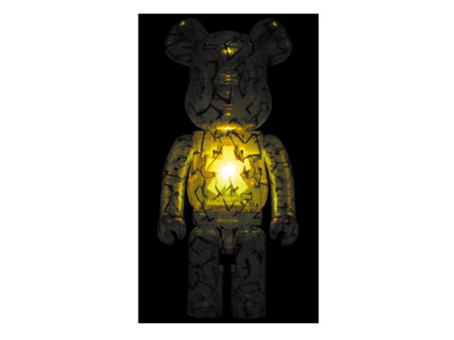 Medicom Toy BE@RBRICK x Jimmy Choo x Eric Haze Curated By Poggy Light Up 1000% - view 3