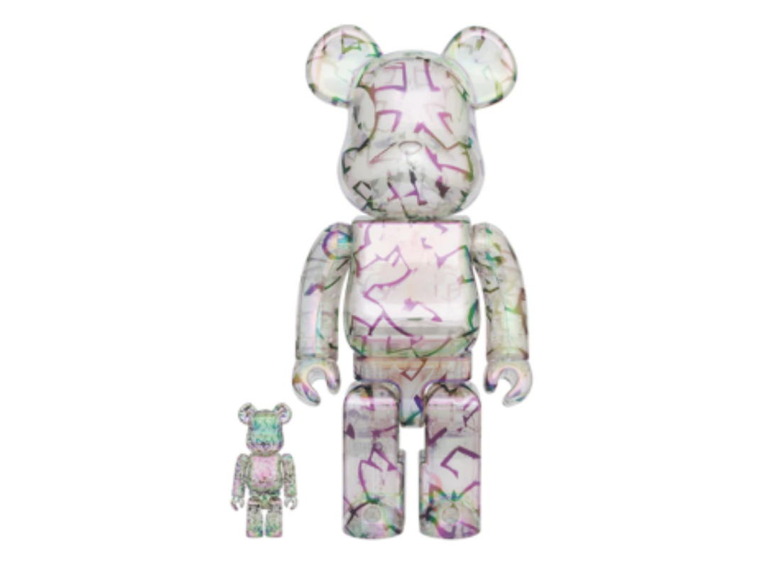 Medicom Toy BE@RBRICK x Jimmy Choo x Eric Haze Curated By Poggy Light Up 400% + 100%