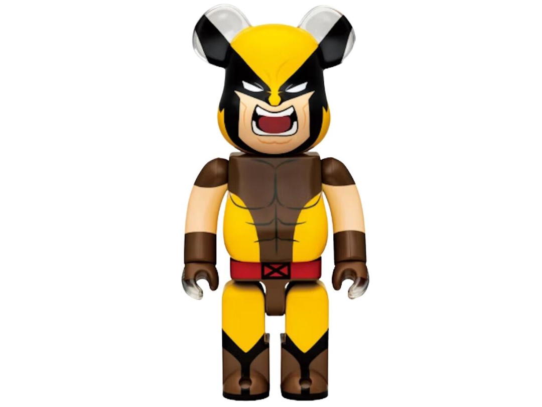 Medicom Toy BE@RBRICK X Marvel X-Men Happy Lottery Wolverine (Brown Costume) 400%