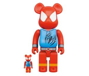 Buy BE@RBRICK X Spider-Man Scarlet Spider 400% + 100% at Sasom – Authentic and Ready to Ship