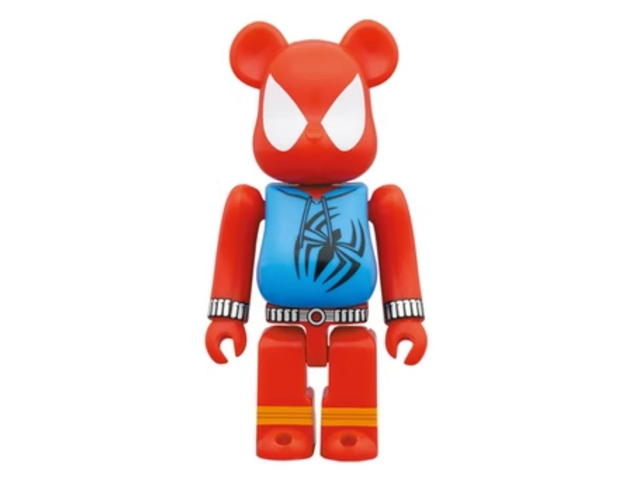 Medicom Toy BE@RBRICK X Spider-Man Scarlet Spider 400% + 100% - view 2
