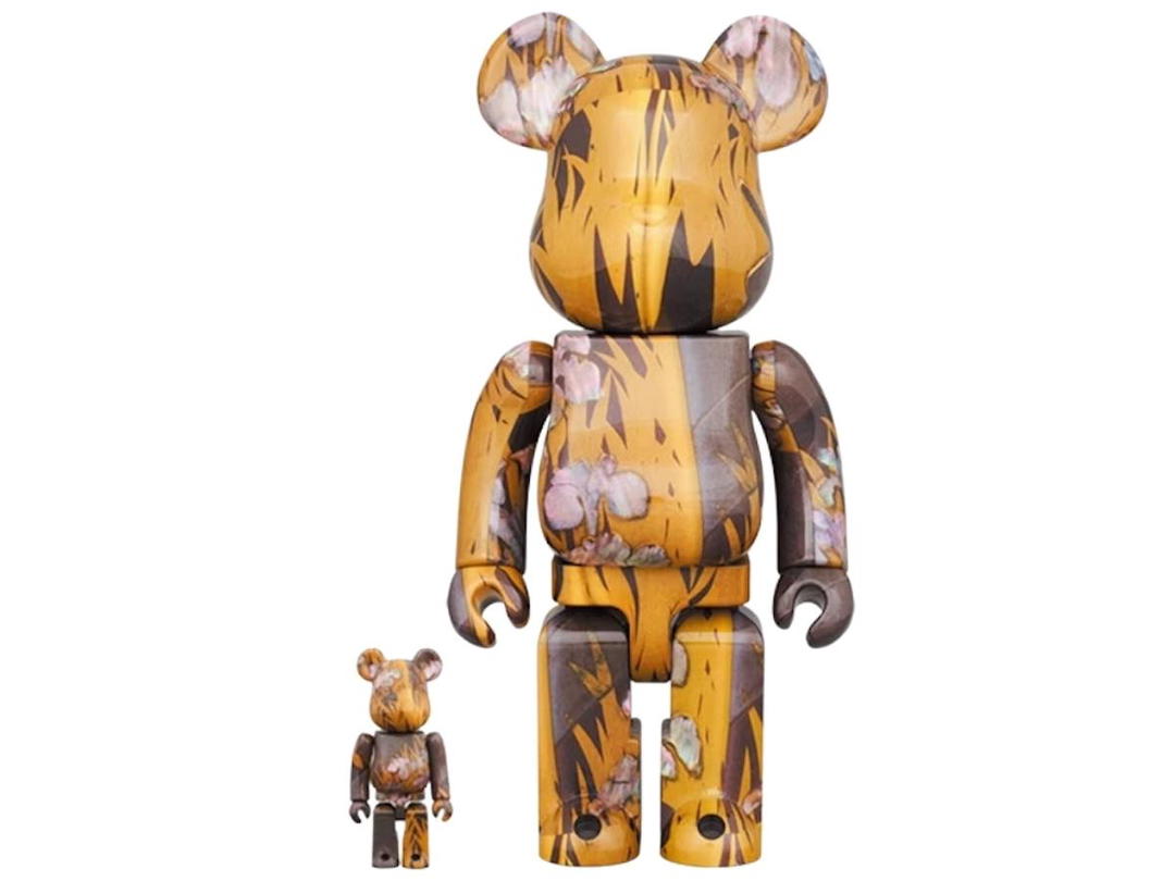 Medicom Toy BE@RBRICK X Tokyo National Museum Korin Ogata National Treasure 400% + 100%