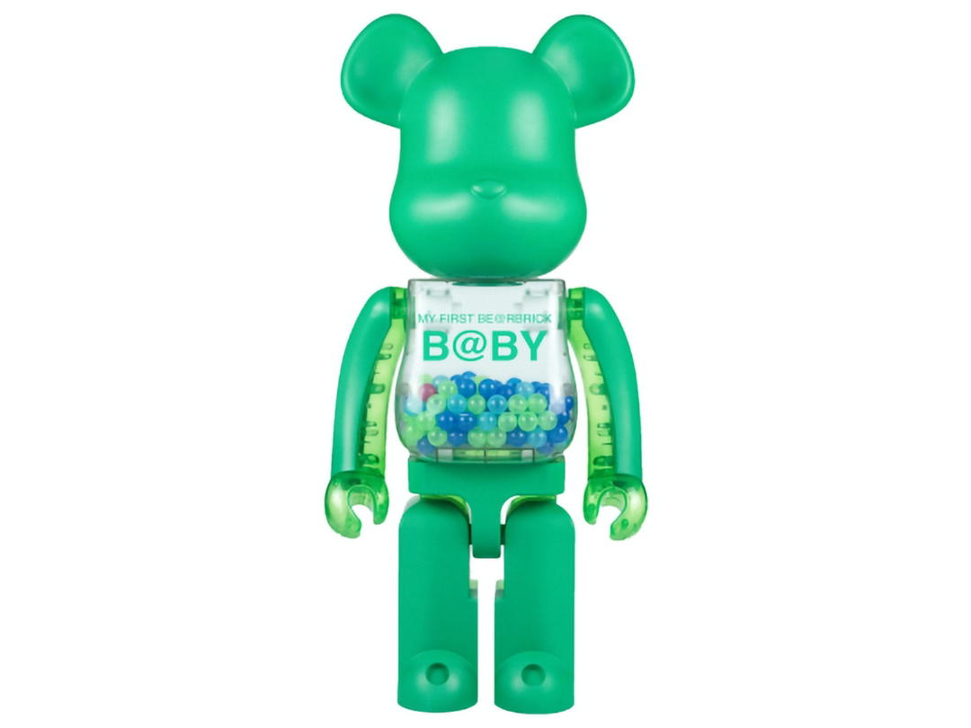 Medicom Toy BE@RBRICK X WF Fashion X My First B@by Green 1000%