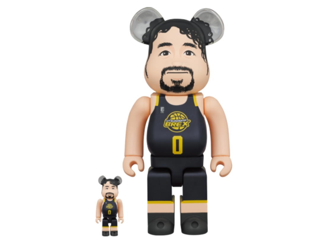 Medicom Toy BE@RBRICK Yuta Tabuse #0 (Utsunomiya Brex) 400% + 100%