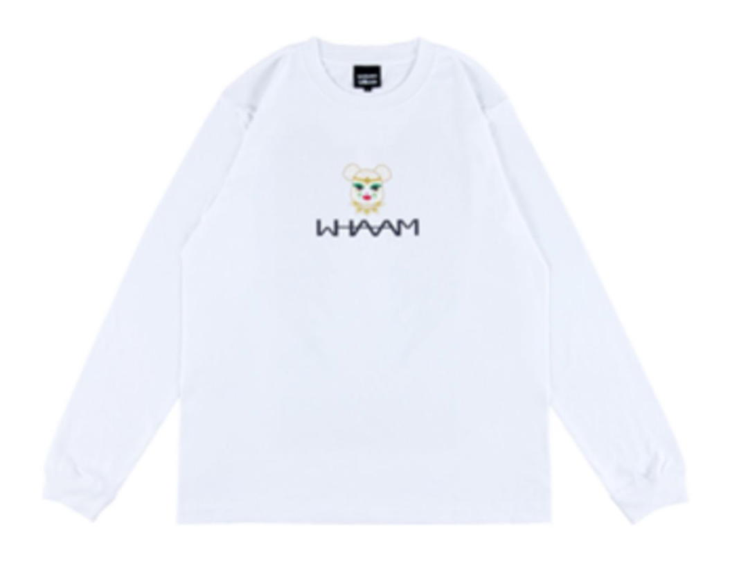 Medicom Toy Whaam BE@RTEE Kong Hanuman Design #3 Long Sleeves White
