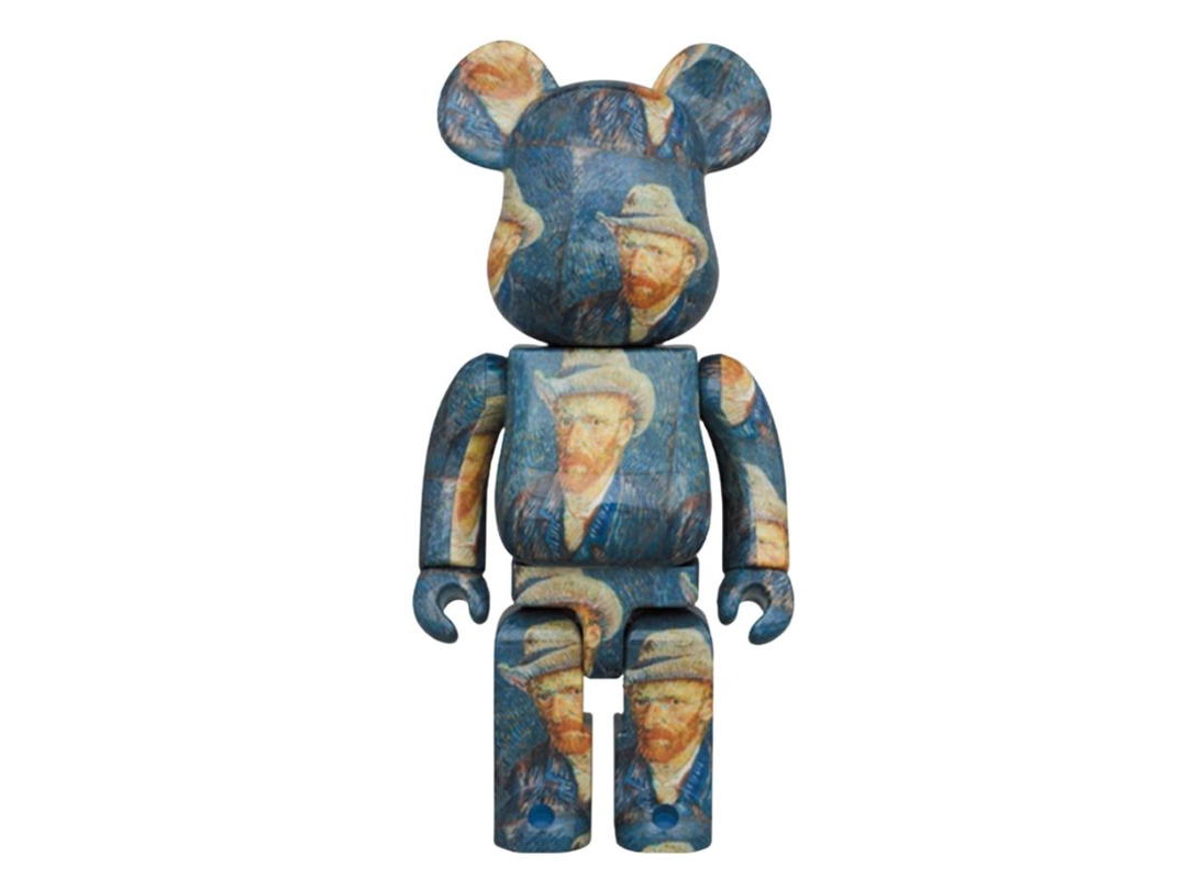 Medicom Toy Bearbrick Van Gogh Museum Self Portrait 1000%