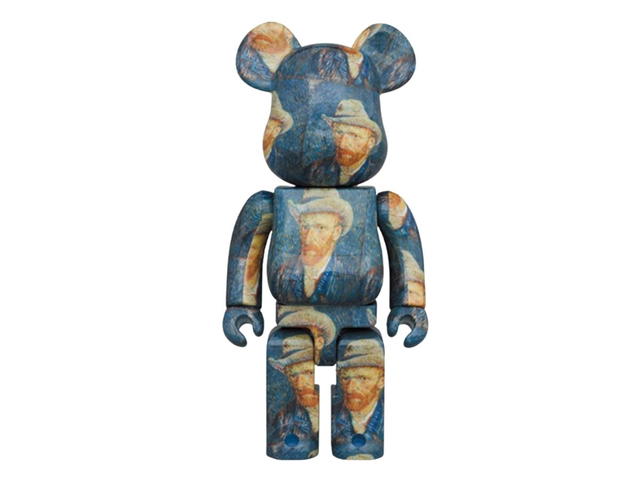 Medicom Toy Bearbrick Van Gogh Museum Self Portrait 1000% - view 1