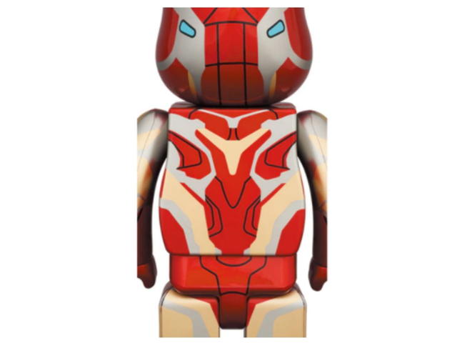 Medicom Toy Bearbrick x Marvel Iron Man Mark 85 Set 400% + 100% - view 2
