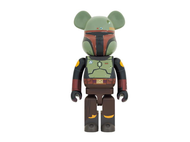 Medicom Toy Bearbrick x Star Wars Boba Fett (Recovered Armor) 1000% - view 1