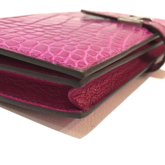 Hermes Bearn Souffle Alligator Croco BifoldLong Wallet - view 4
